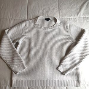 Jcrew cotton cashmere fisherman sweater